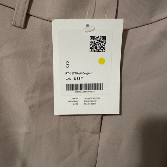 NWT Oak and Fort Tapered Pants - Picture 2 of 4